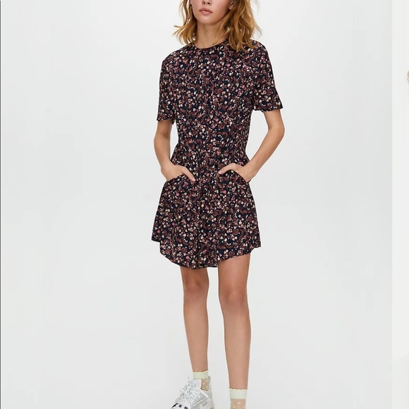 Aritzia Little Moon Campari Dress XXS - Picture 2 of 5